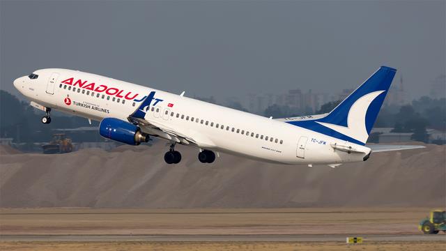 TC-JFM:Boeing 737-800:Turkish Airlines